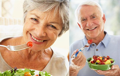 Comida saludable para adulto mayor